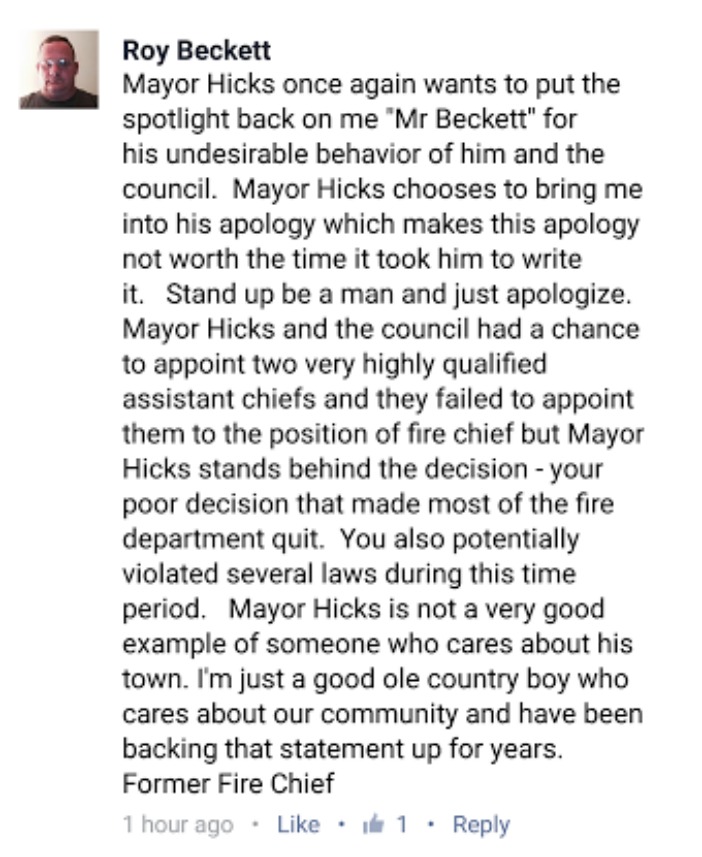 beckett comment