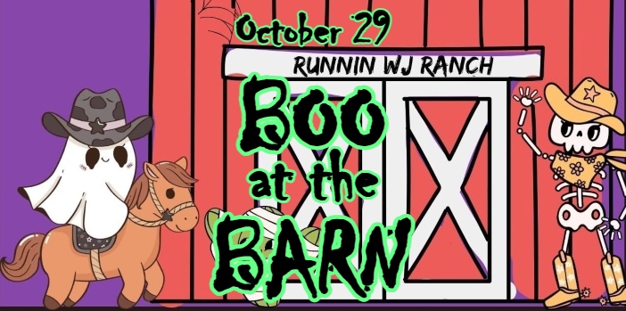 ‘Boo at the Barn’ Set for October 29 at Runnin’ WJ Ranch