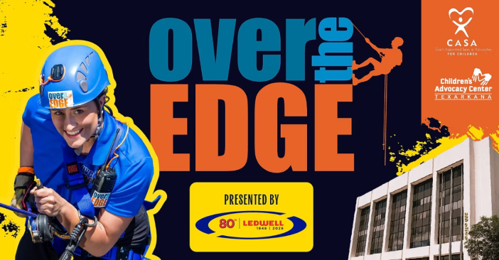 ‘Over the Edge’ Rappel Event in Downtown Texarkana to Support Children in Need