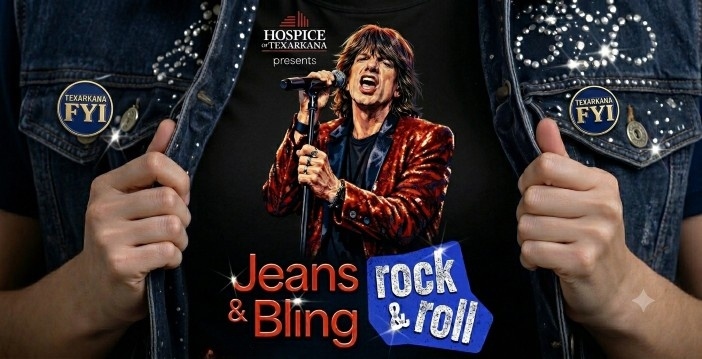 Hospice of Texarkana to Host Rock & Roll Jeans & Bling with International Rolling Stones Tribute Show